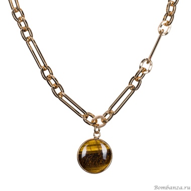 Колье Fiore Luna, TIGER EYE
